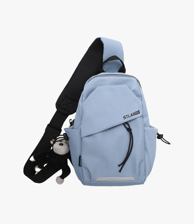 Modern Crossbody Waist Bag - Adjustable Sling Chest Bag for Men & Women in Bangladesh