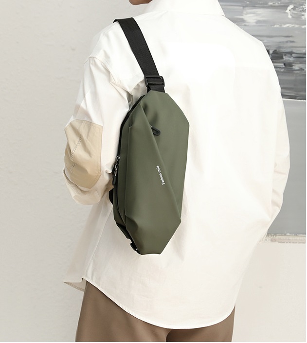 Outdoor Crossbody Waist Bag - Adjustable Sling Chest Bag for Men & Women in Bangladesh
