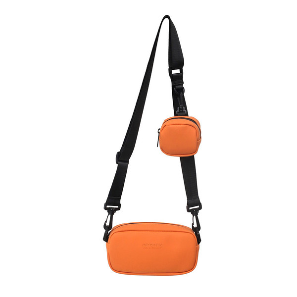 Compact Crossbody Waist Bag - Adjustable Sling Chest Bag for Men & Women in Bangladesh