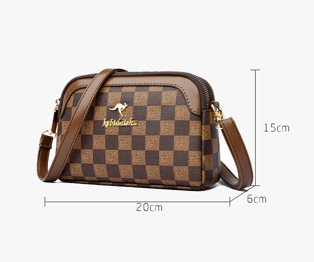 Premium Shoulder Bag - Zip Pockets for Women in Bangladesh