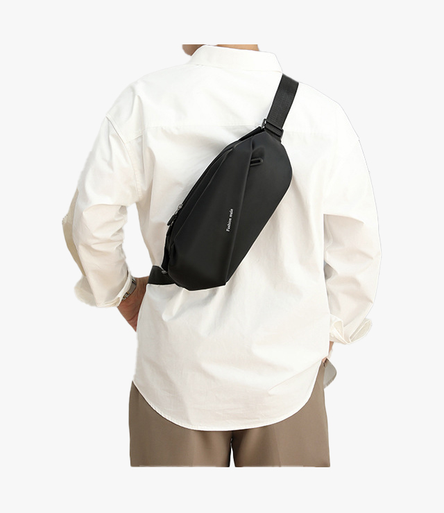 Outdoor Crossbody Waist Bag - Adjustable Sling Chest Bag for Men & Women in Bangladesh