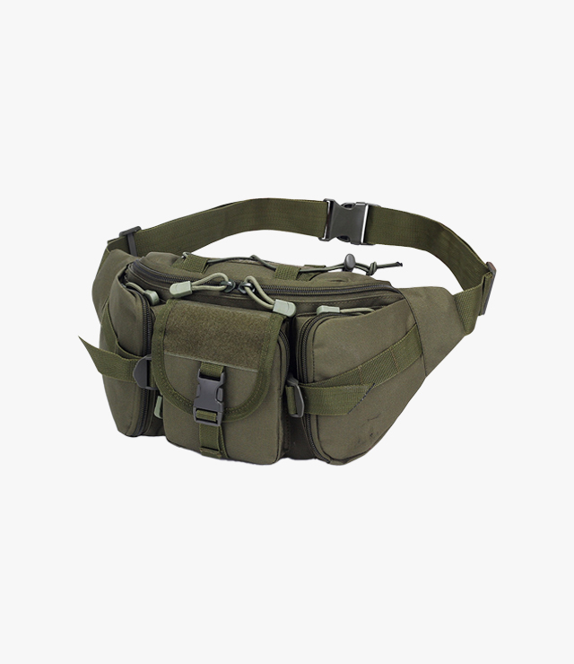 Army Sports Crossbody Waist Bag - Adjustable Sling Chest Bag for Men in Bangladesh